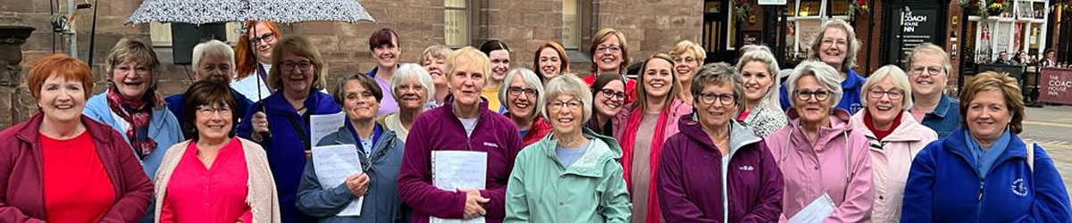 Chester Ladies’ Choir concert performance